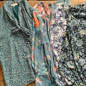 Lot of 4 Loft blouses